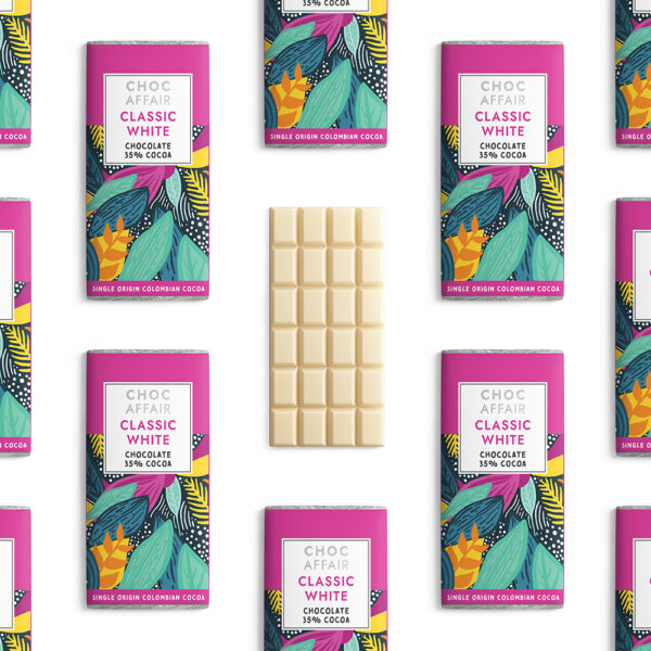 Multi 90g Square - Classic White