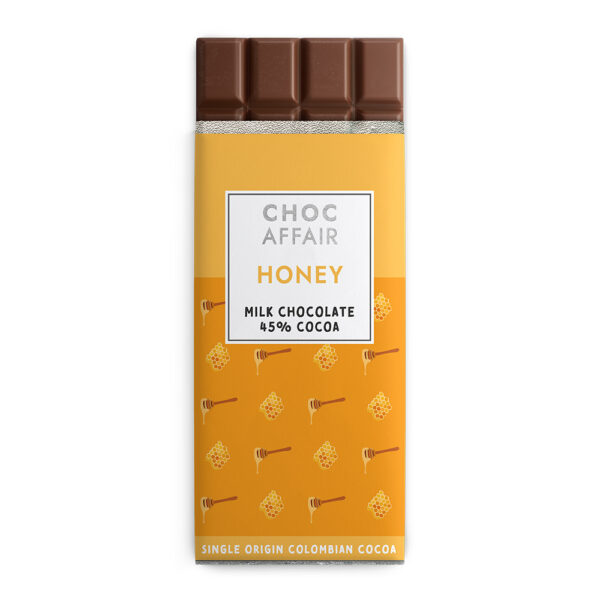 Honey Milk Chocolate Bar- Choc Affair Trade