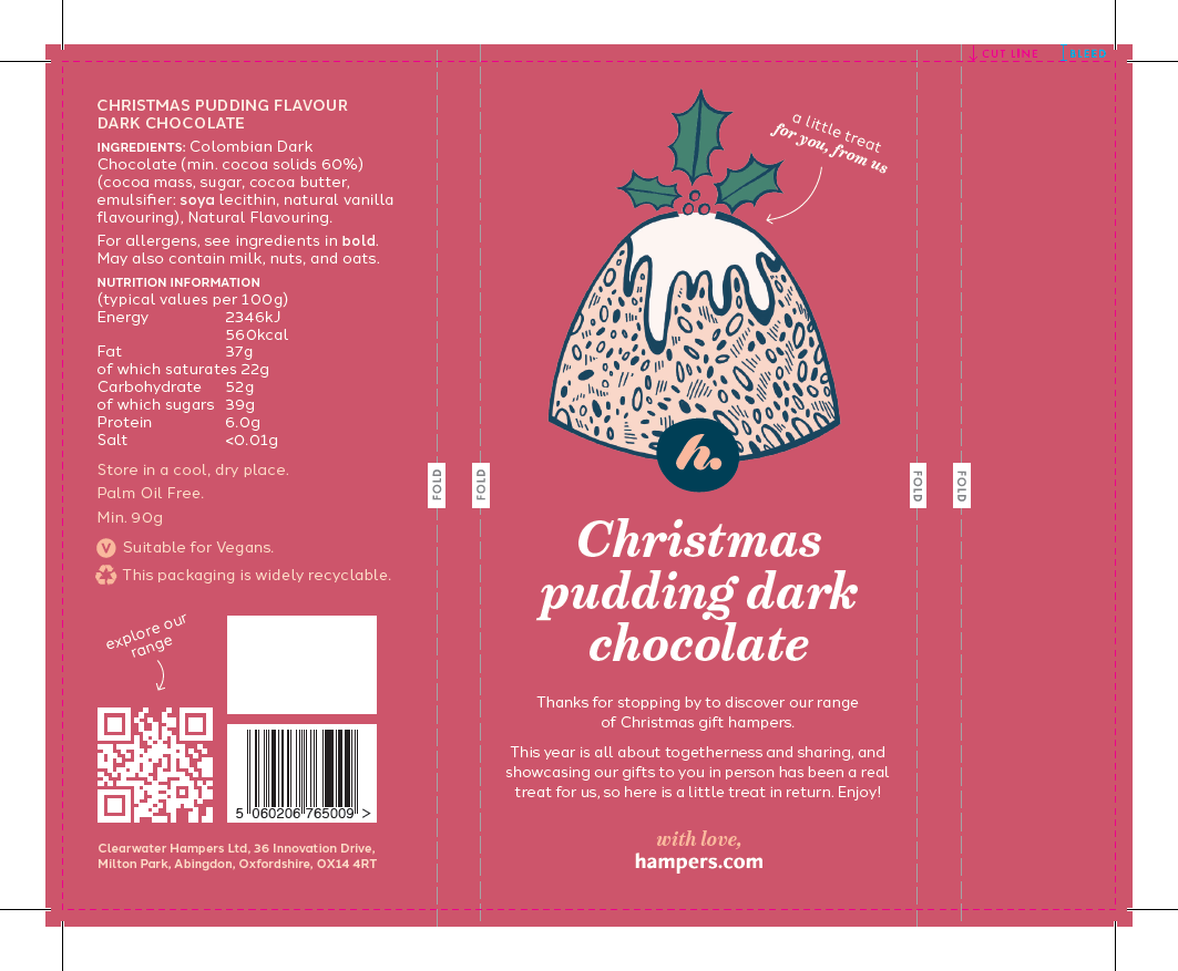 Chocolate wrapper design