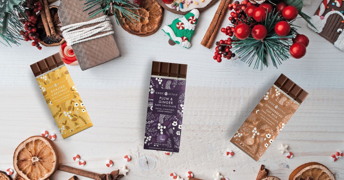 3 Festive chocolate bars