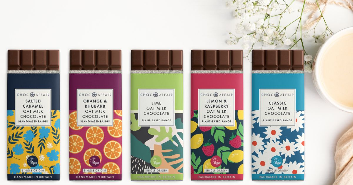 Oat milk chocolate bars